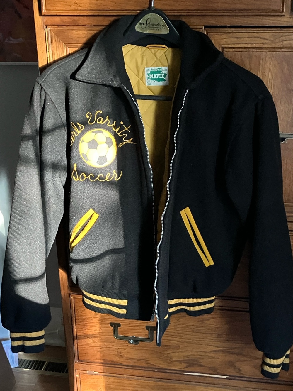 True Vintage Ladies Wool Varsity Jacket